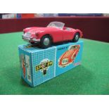 A Triang Spot-On Diecast #104 M.G 'MGA' Sports Car, pink paint work, some wear to silver, slight