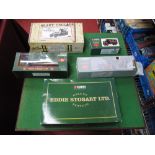 Five Corgi Diecast 1:50th Scale Trucks - all Eddie Stobart, all boxed, including #CC12306 Scammell