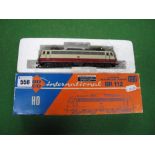 Roco #4138 DB. BR112 Bo-Bo Electric Locomotive, HO Scale. Boxed.