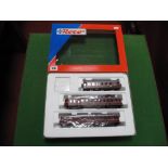 Roco #43065 DB. BR ET85 2-Car Electric Railcar Unit with Additional Central Coach, HO scale. Boxed.