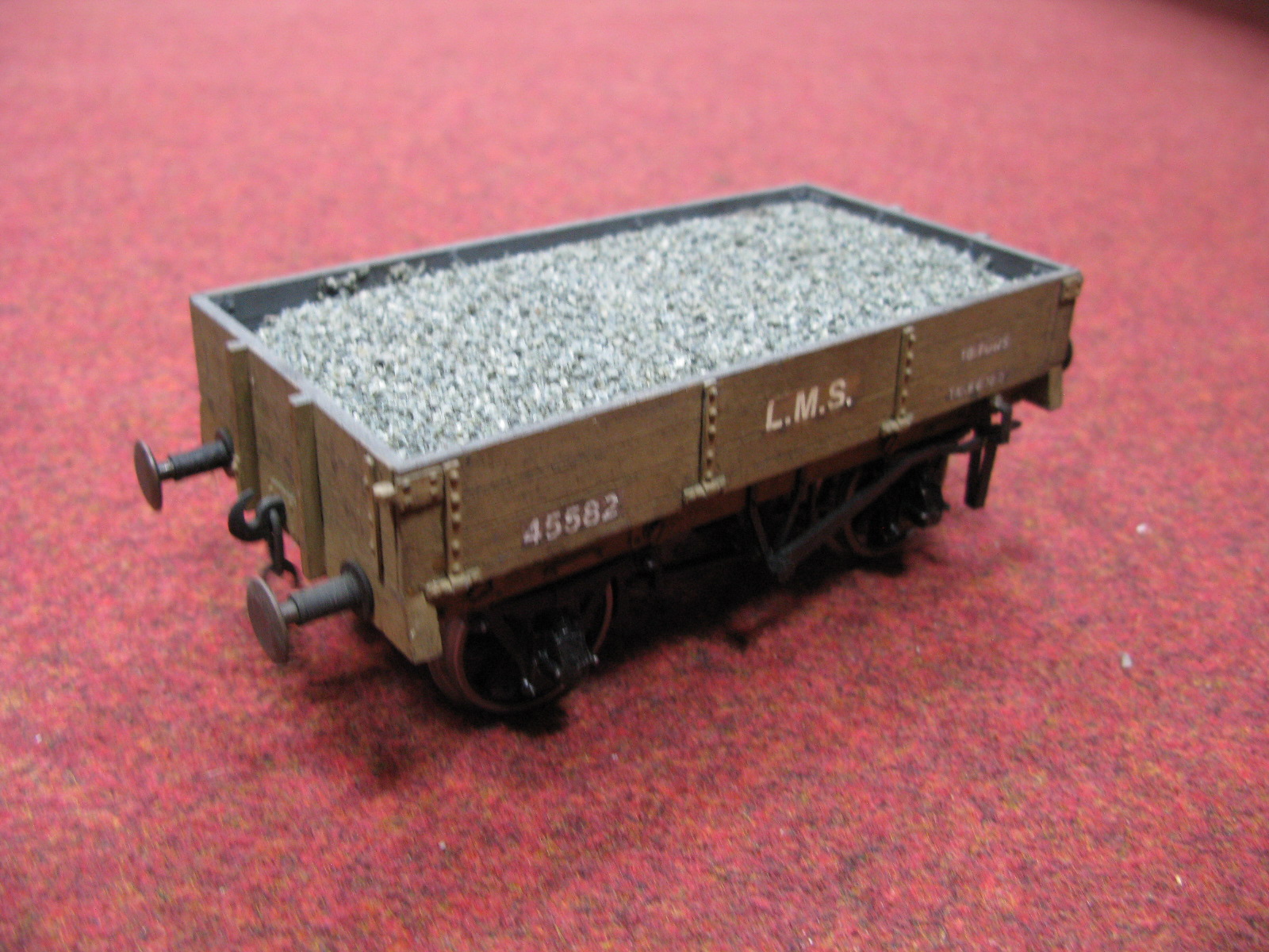 Eight Gauge 1/"G" Scale Rolling Stock Wagons and Vans, nearly all LMS liveried, including - Image 6 of 9