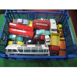 A Quantity of Mainly 1970's Diecast Vehicle, by Dinky, including Capri/Police Vehicles/Rolls Royce/