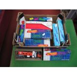 Ten Boxed and Unstarted HO Scale Model Freight Car Kits in US Outline by Athearn, Roundhouse and