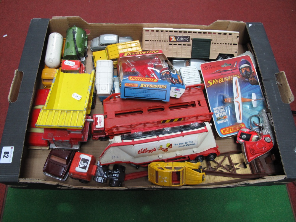 An Assortment of Diecast Model Vehicles By Various Manufactures, including Dinky Toys, Corgi