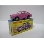 Matchbox Superfast No. 67 Volkswagen 1600TL, metallic pink, wide wheels. Very good plus, boxed, some