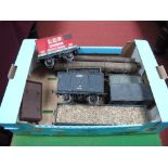 Eight Gauge 1/"G" Scale Rolling Stock Wagons and Vans, nearly all LMS liveried, including