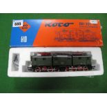 A Boxed Roco "HO" Gauge #041395 Outline German Type BR 191 Articulated Electric Locomotive, DB green