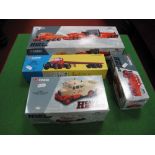 Four Corgi Diecast 1:50th Scale Trucks - Siddle C. Cook, all boxed. including #17603 Scammel