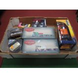 Six Boxed Diecast Model Vehicles By Corgi, City and Others, includes city #CV02 Warsteiner VW
