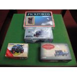 Six Corgi Diecast 1:50th Scale Vehicles - Pickfords, in four packs, all boxed, including #D74/1