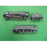 Two Hornby Dublo Model Railway Locomotives, 4-6-2 "Duchess of Montrose" and A4 Pacific. Playworn.