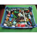 A Quantity of Original Diecast Toys, by Corgi, Matchbox, Budgie and others. All playworn.