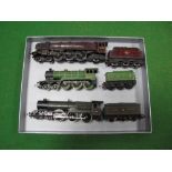 Three "OO" Gauge Locomotives and Tenders, Hornby 4-6-2 Duchess Class Locomotive 'City of