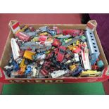 A Quantity of Original Diecast Vehicles By Dinky, Corgi, Matchbox and Others, all playworn