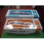 Boxed Corgi #55304 1:50th Scale Diecast Diamond T Tractor, Girder Trailer, Nodding Donkey Load,