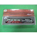 Liliput #4501 DR. BR05 4-6-4 Steam Locomotive, in WWII German camouflage livery, HO Scale. Boxed.