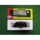 Fleischmann #4062 DB. BR64 2-6-2 Steam Tank Locomotive, HO Scale. Boxed.