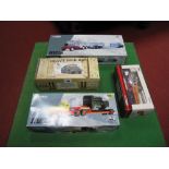 Four Corgi Diecast 1:50th Scale Trucks, all boxed, including #55501 Diamond T - 'Elliotts of