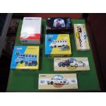 Thirteen Corgi Diecast Emergency Vehicles, all boxed in seven packs, including #TP1002 Tayside