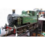 A 7¼ Inch Gauge 0-4-0 Live Steam 'Midge' Design Locomotive, based on George Gentry design of Swansea