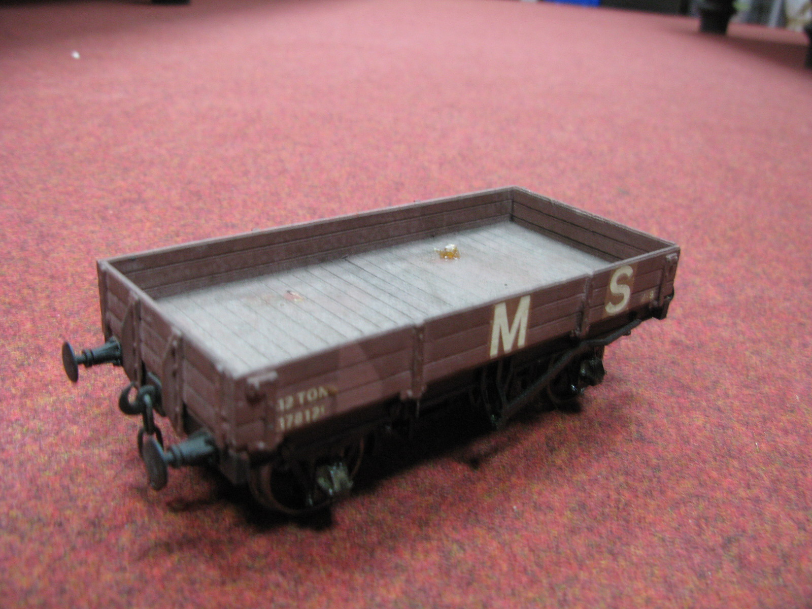 Eight Gauge 1/"G" Scale Rolling Stock Wagons and Vans, nearly all LMS liveried, including - Image 3 of 9