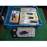 Six Corgi Diecast 1:50th Scale Trucks - Brewery Collection, all boxed, including #11802 ERF KV 8-