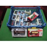 Twenty Two Assorted Diecast Model Vehicles in the 1:76th "00 railway" Scale by Oxford, EFE and