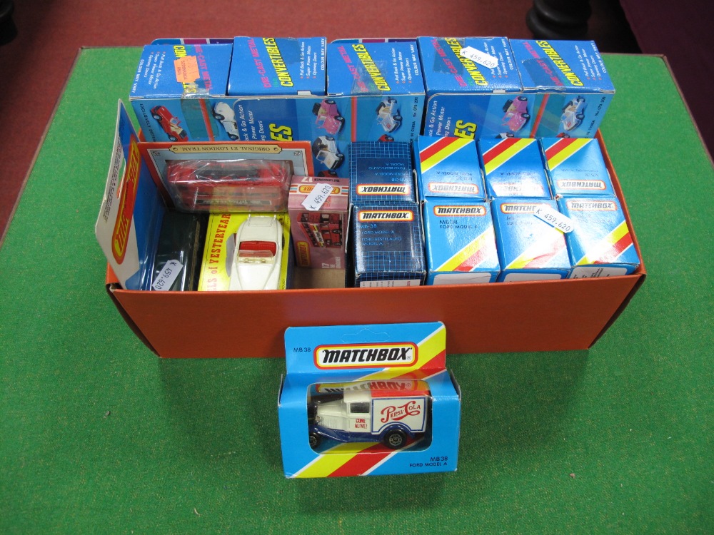 Nineteen Assorted Diecast Vehicles by Matchbox and Others, mostly boxed, including #17 The