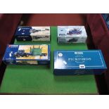 Four Corgi Diecast 1:50th Scale Trucks - Pickfords, all boxed, including #31007 Diamond T, Girder