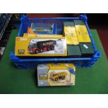 Six Corgi Diecast 1:50th and Other Scale Vehicles - "Building Britain" Edition, all boxed,