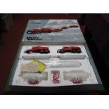 A Boxed Corgi Heavy Haulage 1:50th Scale Diecast Commercial Vehicle Set #31013, A.L.E. - Scammell