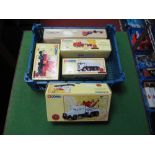 Five Corgi Diecast 1:50th Scale Trucks - All British Road Services, all boxed, including #17901