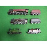 Four '00 Scale' Model Railway locomotive by Hornby and mainline, includes LMS 4-6-0 'Royal Scott',