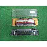Two 'N' Gauge Outline Swiss Locomotives by Lima, SBB CFF 2nd Class Electric Locomotive R/No. 1435,