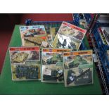 Fifteen 1-76th Scale Unstarted Plastic Kits of Military Figures, by Airfix, all in original packs,