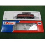 Roco #63380 DB. V80 Bo-Bo Diesel Locomotive, HO Scale. Boxed.