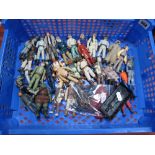 Approximately Thirty Star Wars Action Figures, predominantly Original Trilogy, including Bob Fett,