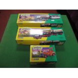 Three Corgi Diecast 1:50th Scale Showman's Trucks, all boxed, includes #24801 Leyland Dodgem Truck