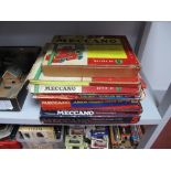 A Large Quantity of 1960's - 1970's Meccano, all playworn, contained in seven various set boxes. All