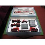 A Boxed Corgi Heavy Haulage 1:50th Scale Diecast Commercial Vehicle Set #31009, Wynns Diamond T