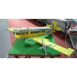 A Large Model Aircraft Constructed With 1970's Meccano, call sign F-Armin.