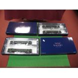 Four Liliput HO Scale Railway Coaches in Two Twin Packs - British Rhein Army. Boxed.