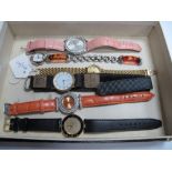 A Modern Raymond Weil Ladies Wristwatch, together with other assorted ladies watches.