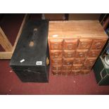 Hardwood Specimen Chest of Twenty Drawers, Aldis projector.