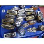 Ronson Table Top Lighters, etc:- One Tray