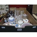 Wedgwood Jasperware Cabinet Plate, Aynsley, Wedgwood, Royal Albert and other decorative china,