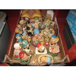 Pepiware Handcrafted Stoneware Figures, including Prof Sweethearts, Tips and other figures etc:- One