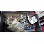 A Mixed Lot of Assorted Costume Jewellery:- One Box