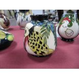 A Moorcroft Pottery Vase, decorated with the Two Turtle Doves design from the Twelve Days of