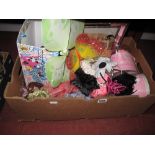 Frames, flower brooch/hair slides, rose lights, etc:- One Box